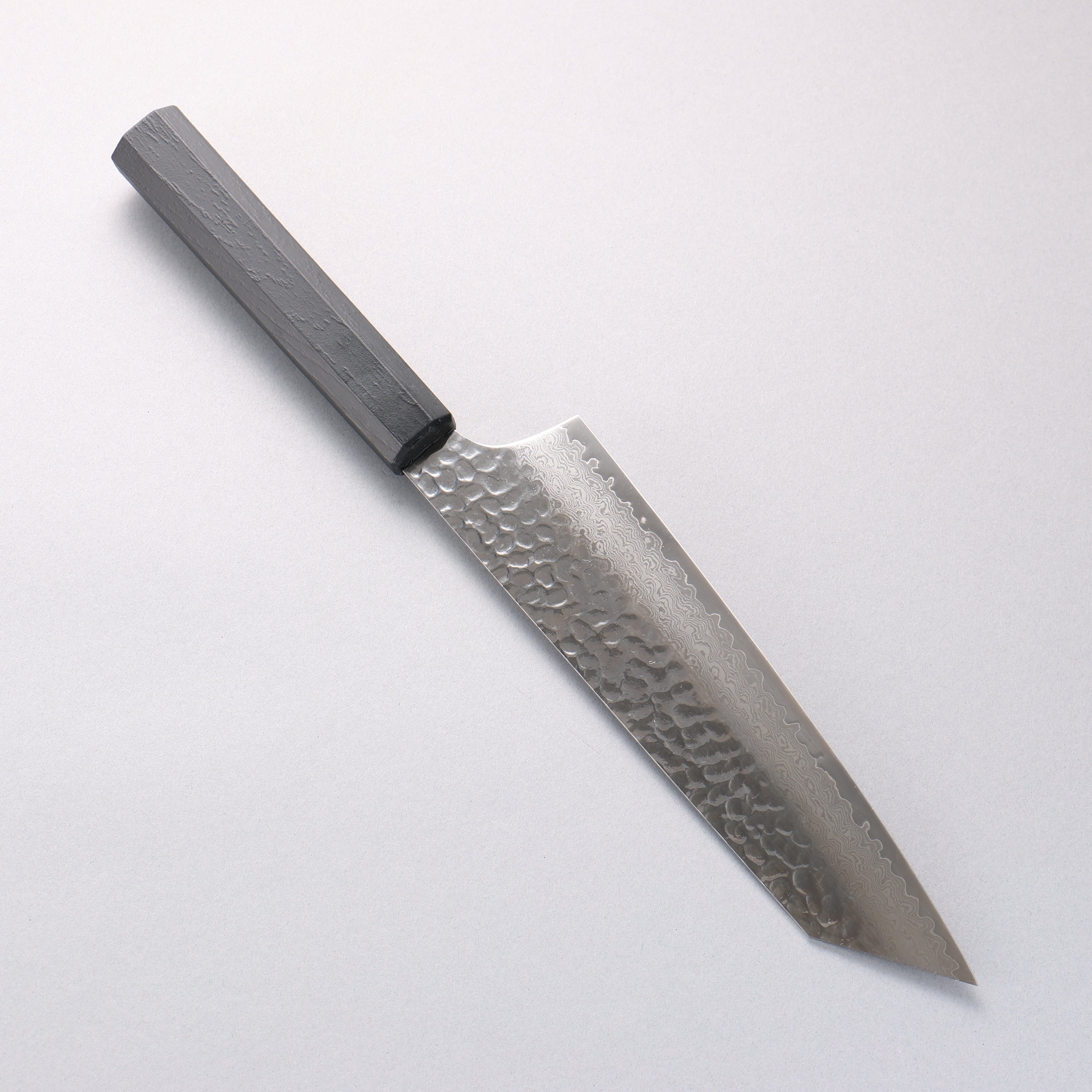 堺 孝行 なないろ VG10 33層 剣型牛刀包丁 190mm ABS樹脂(乾漆墨黒)柄 - 清助刃物