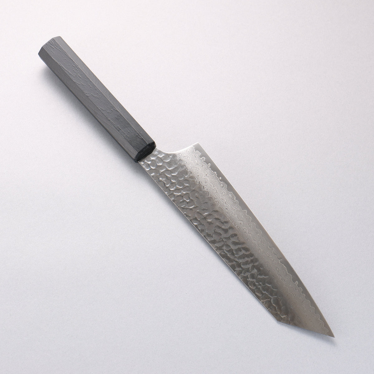 堺 孝行 なないろ VG10 33層 剣型牛刀包丁 190mm ABS樹脂(乾漆墨黒)柄 - 清助刃物
