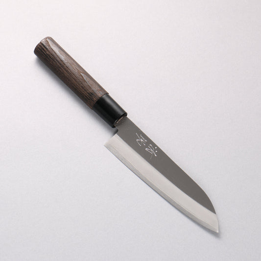 清助 V金1号 小三徳包丁 140mm 焼き栗柄 - 清助刃物