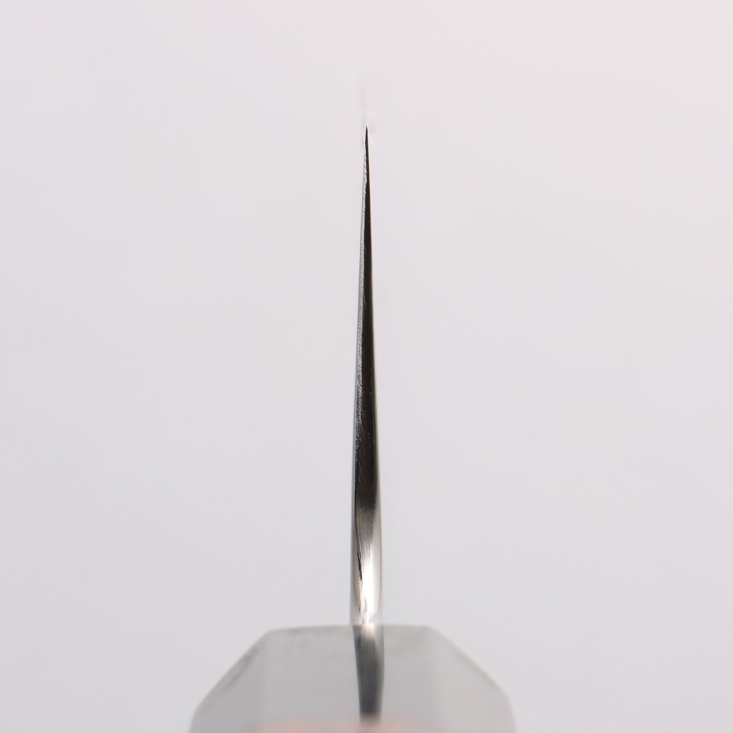 佑成 銀三鋼 鏡面仕上げ ダマスカス 牛刀包丁 210mm ウエンジ (口輪：黒水牛角) 柄