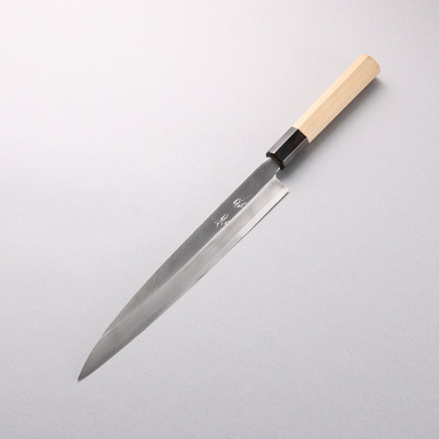 清助 【左利き用】 モリブデン鋼（MOL） 霞研 柳刃包丁 240mm