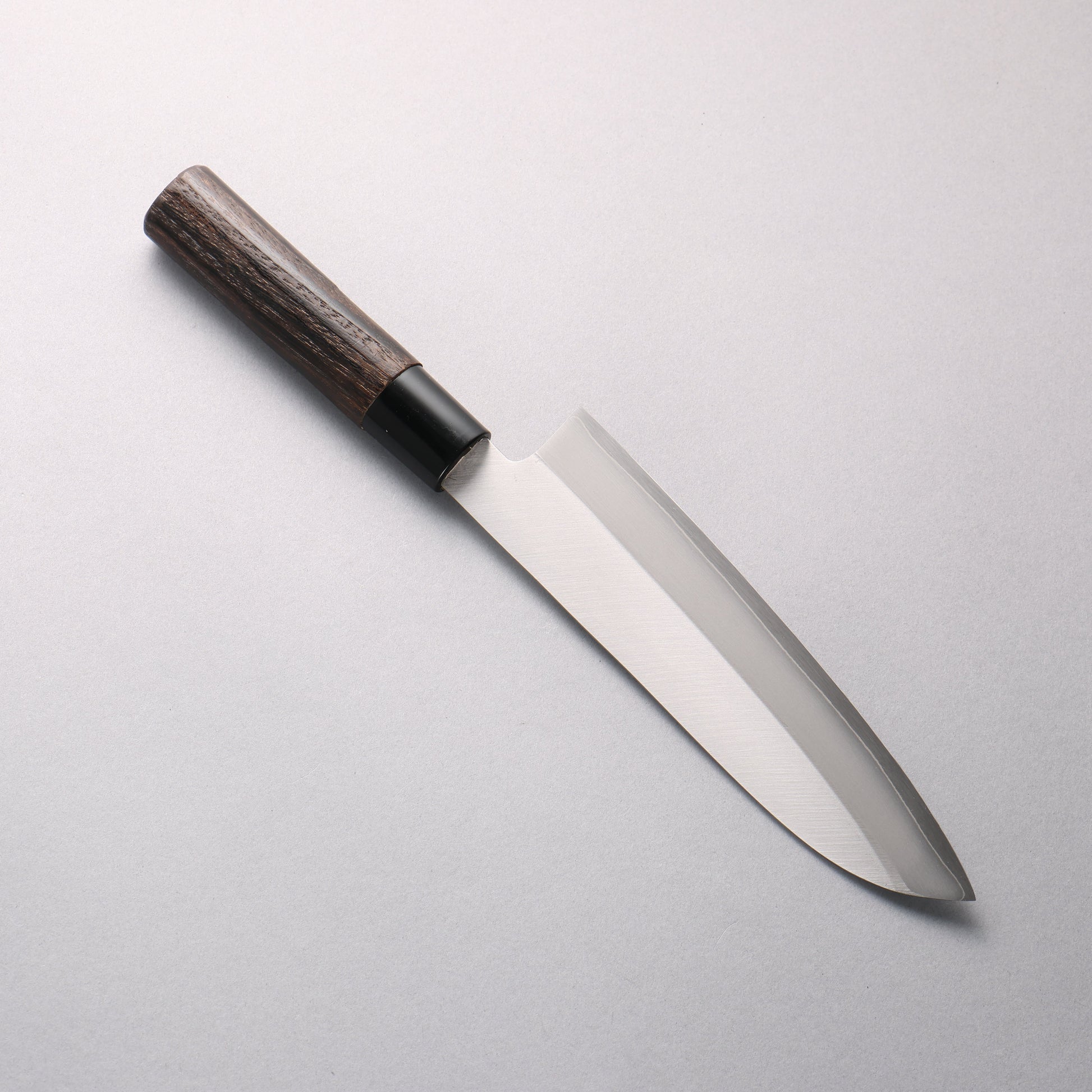 清助 V金1号 三徳包丁 180mm 焼き栗柄