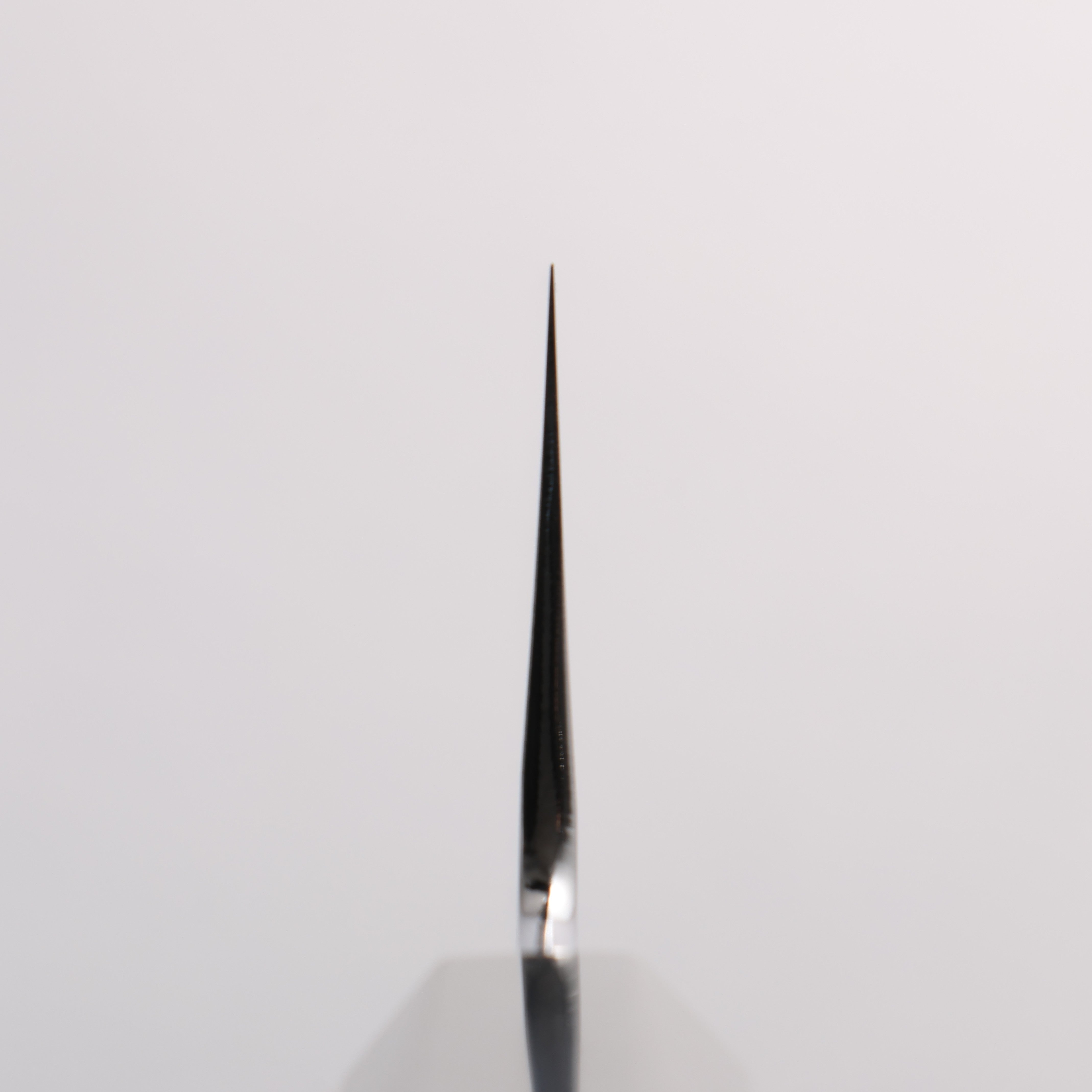 重陽 白鋼 鏡面仕上げ 三徳包丁 180mm 黒檀 (口輪：黒水牛)柄 - 清助刃物