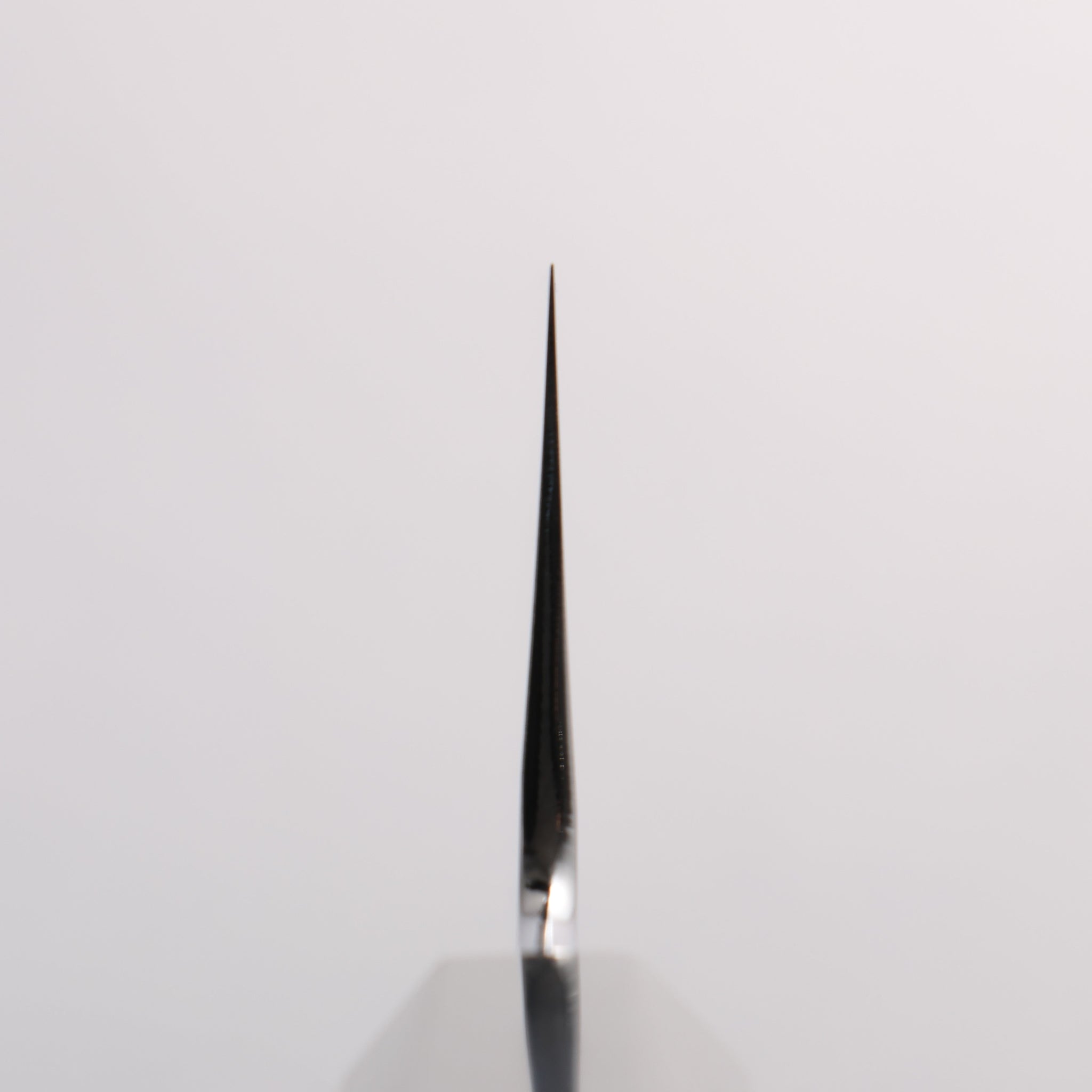 重陽 白鋼 鏡面仕上げ 三徳包丁 180mm 黒檀 (口輪：黒水牛)柄 - 清助刃物