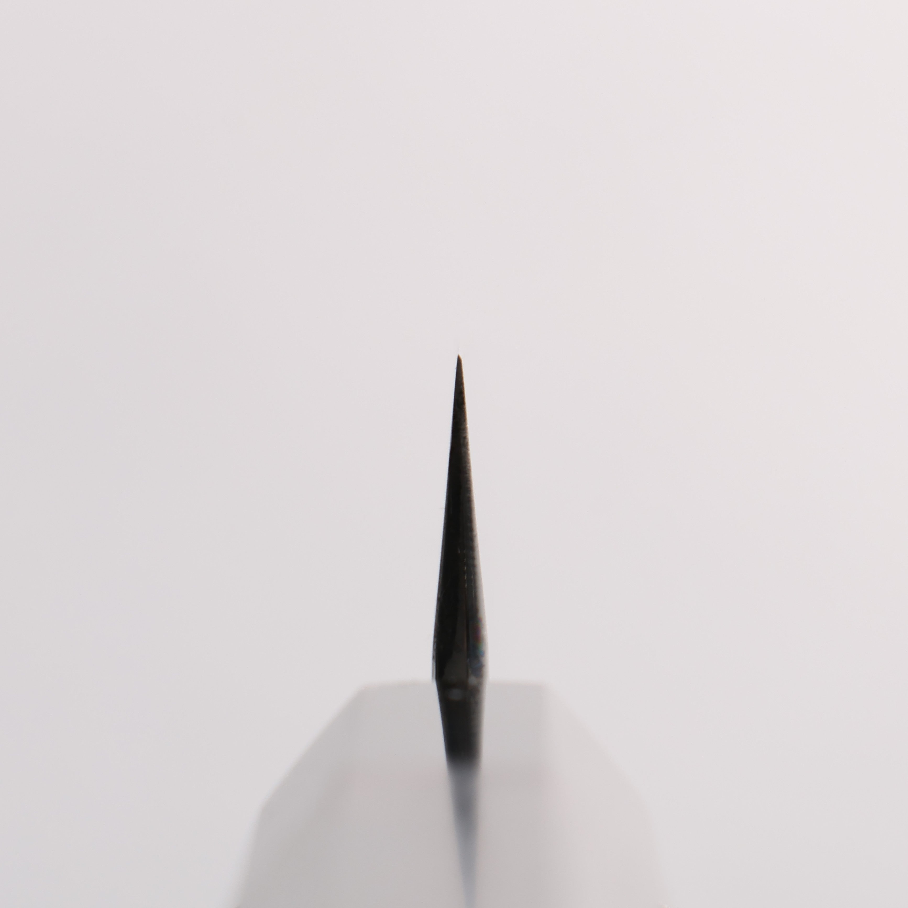 重陽 青一鋼 鏡面仕上げ 切付ペティナイフ 135mm 黒檀 (口輪：黒水牛)柄 - 清助刃物