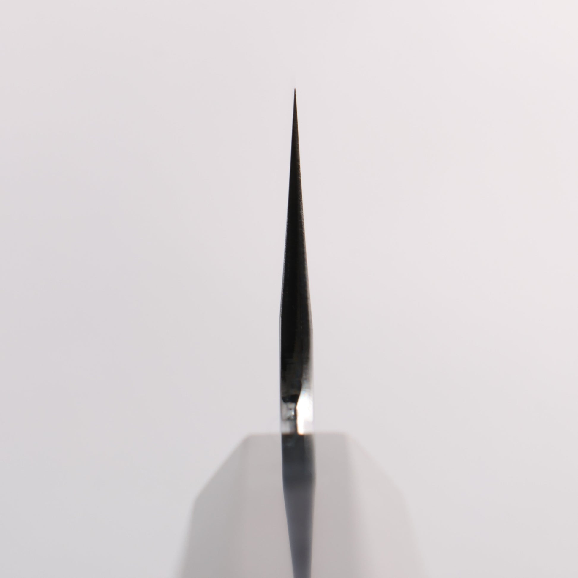 重陽 青一鋼 鏡面仕上げ 牛刀包丁 210mm 黒檀　(口輪：黒水牛)柄
