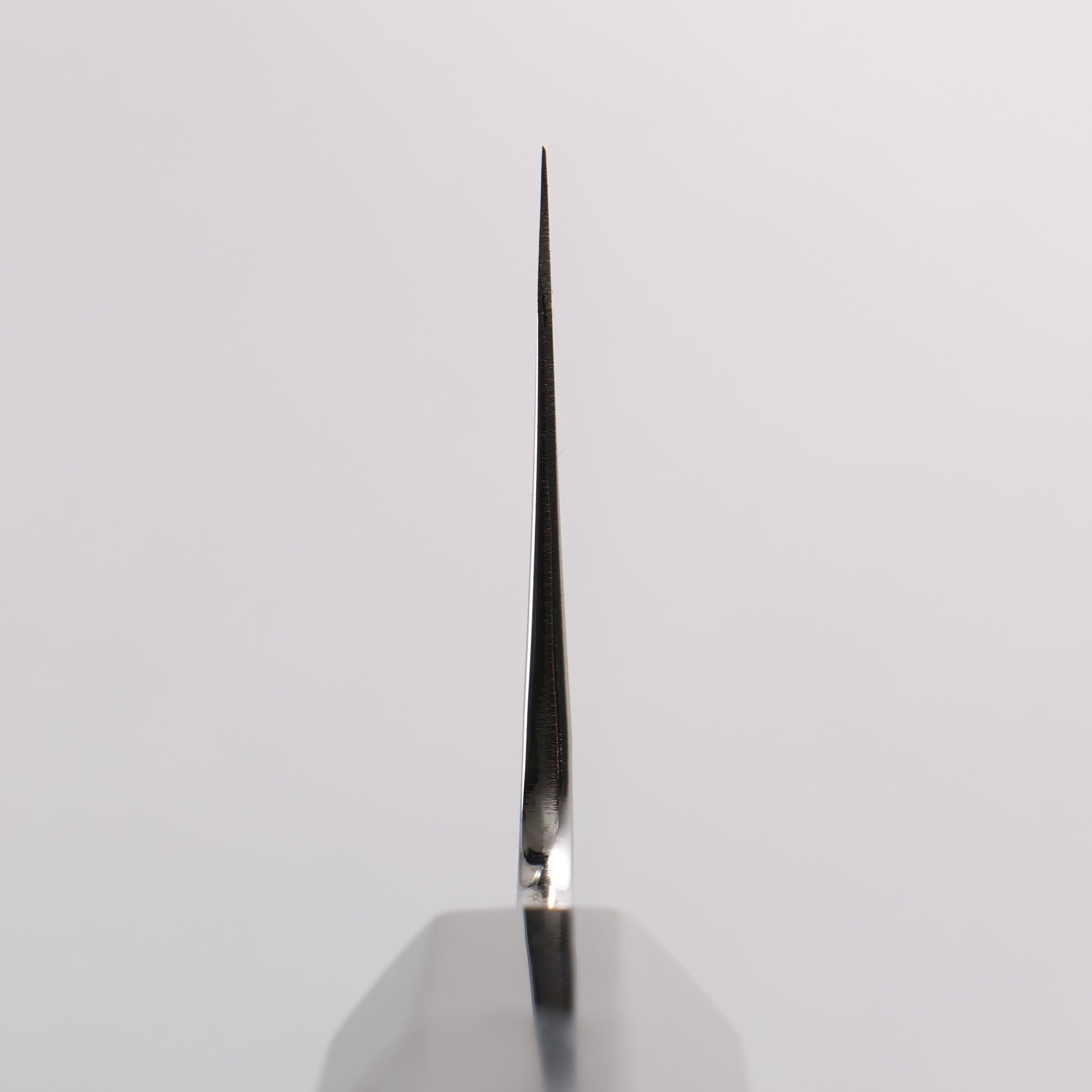 重陽 銀三鋼 鏡面仕上げ 牛刀包丁 240mm 黒檀　(口輪：黒水牛)柄