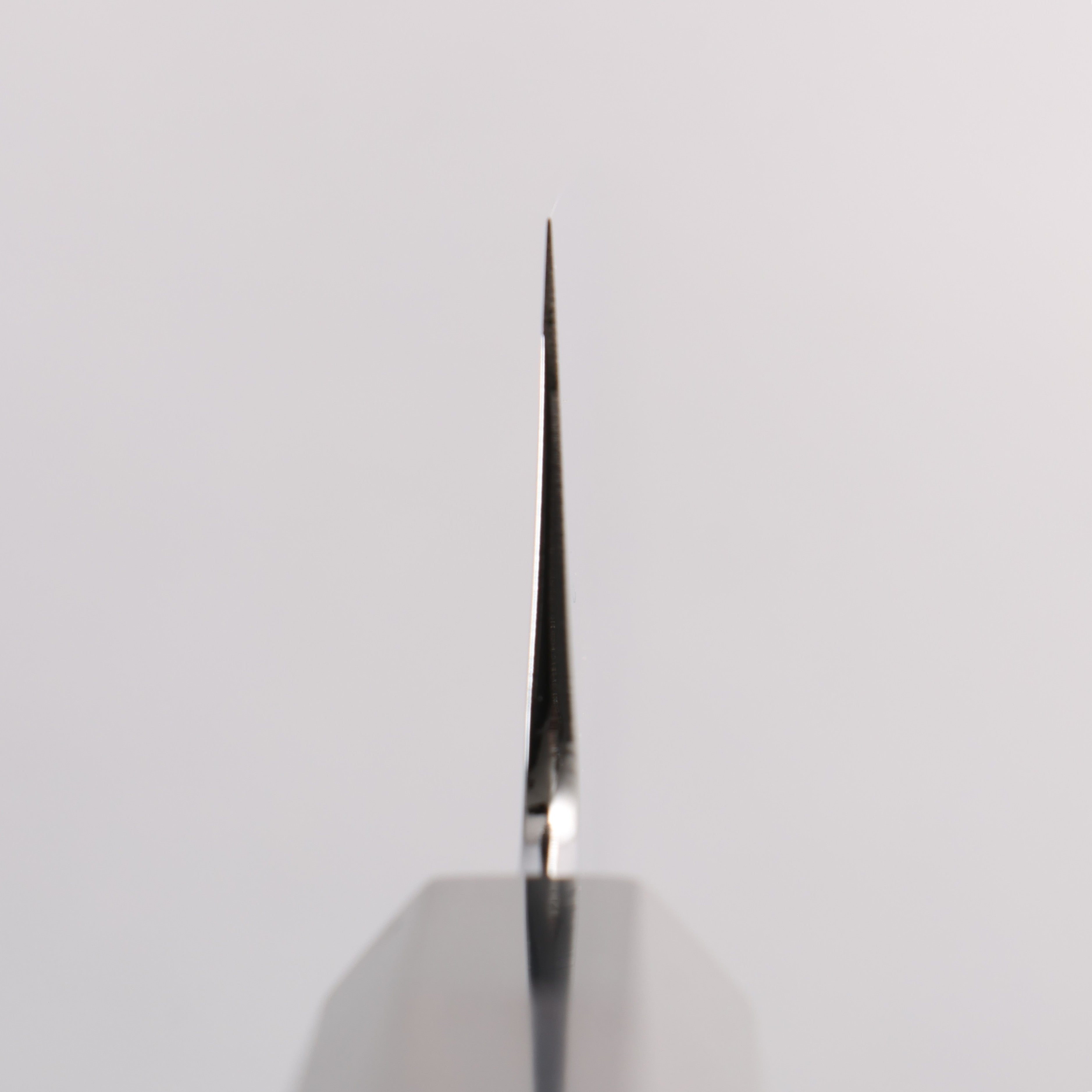 重陽 銀三鋼 鏡面仕上げ 切付牛刀包丁 210mm 黒檀 (口輪：黒水牛)柄 - 清助刃物