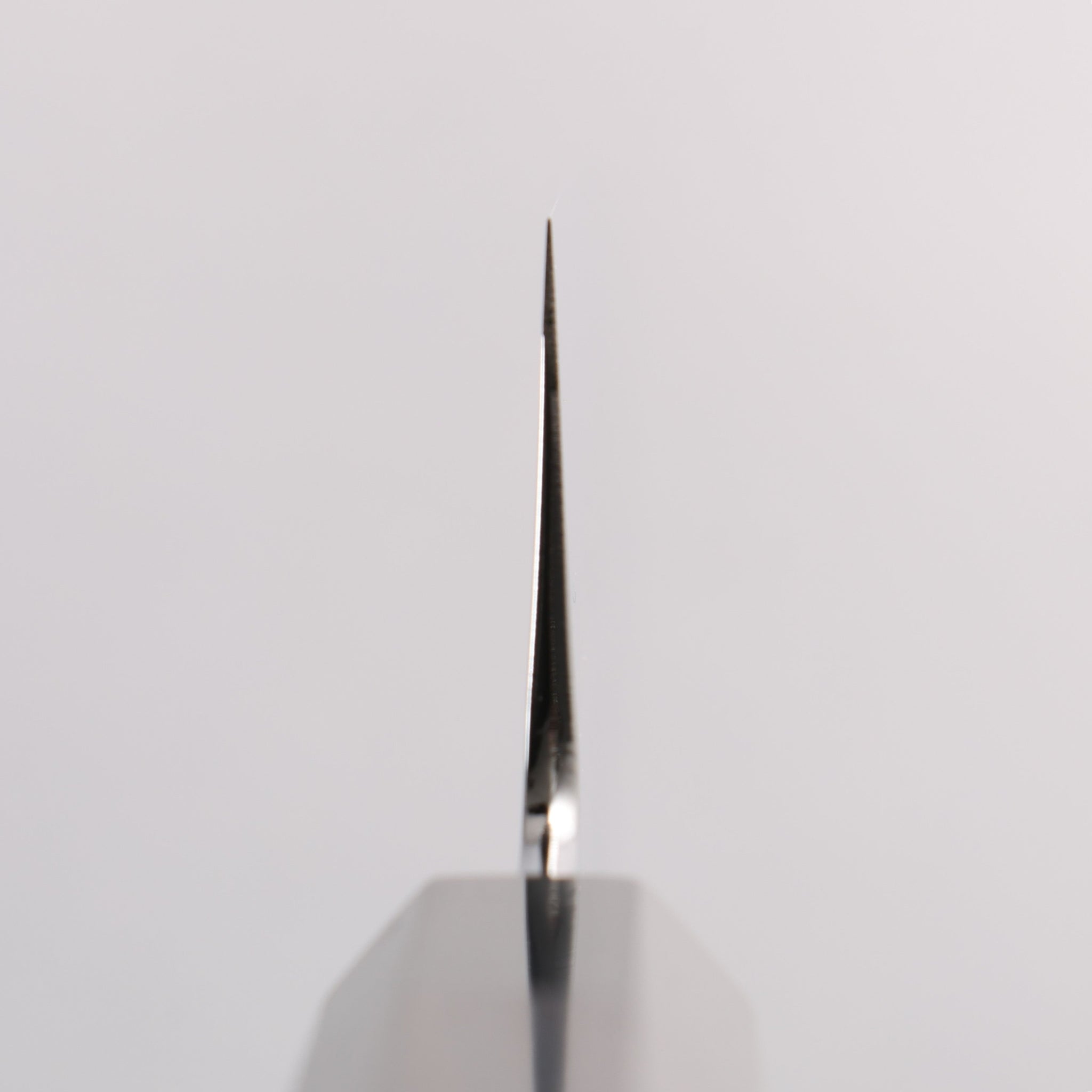重陽 銀三鋼 鏡面仕上げ 切付牛刀包丁 210mm 黒檀 (口輪：黒水牛)柄 - 清助刃物