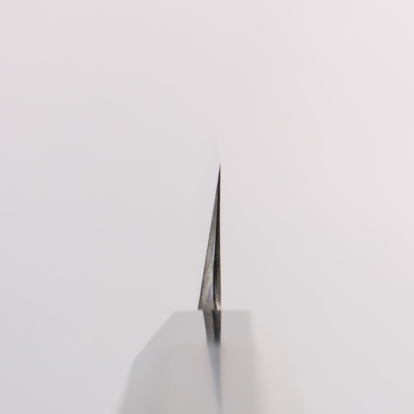重陽 白鋼 鏡面仕上げ 柳刃包丁 270mm 黒檀　(口輪：黒水牛)柄