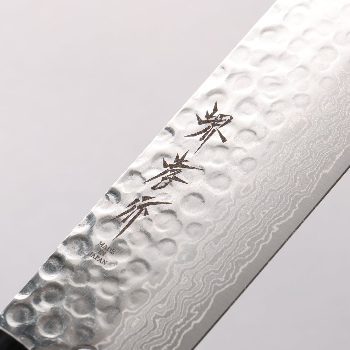堺 孝行 AUS10 45層ダマスカス 菜切包丁 160mm 紫檀柄 - 清助刃物