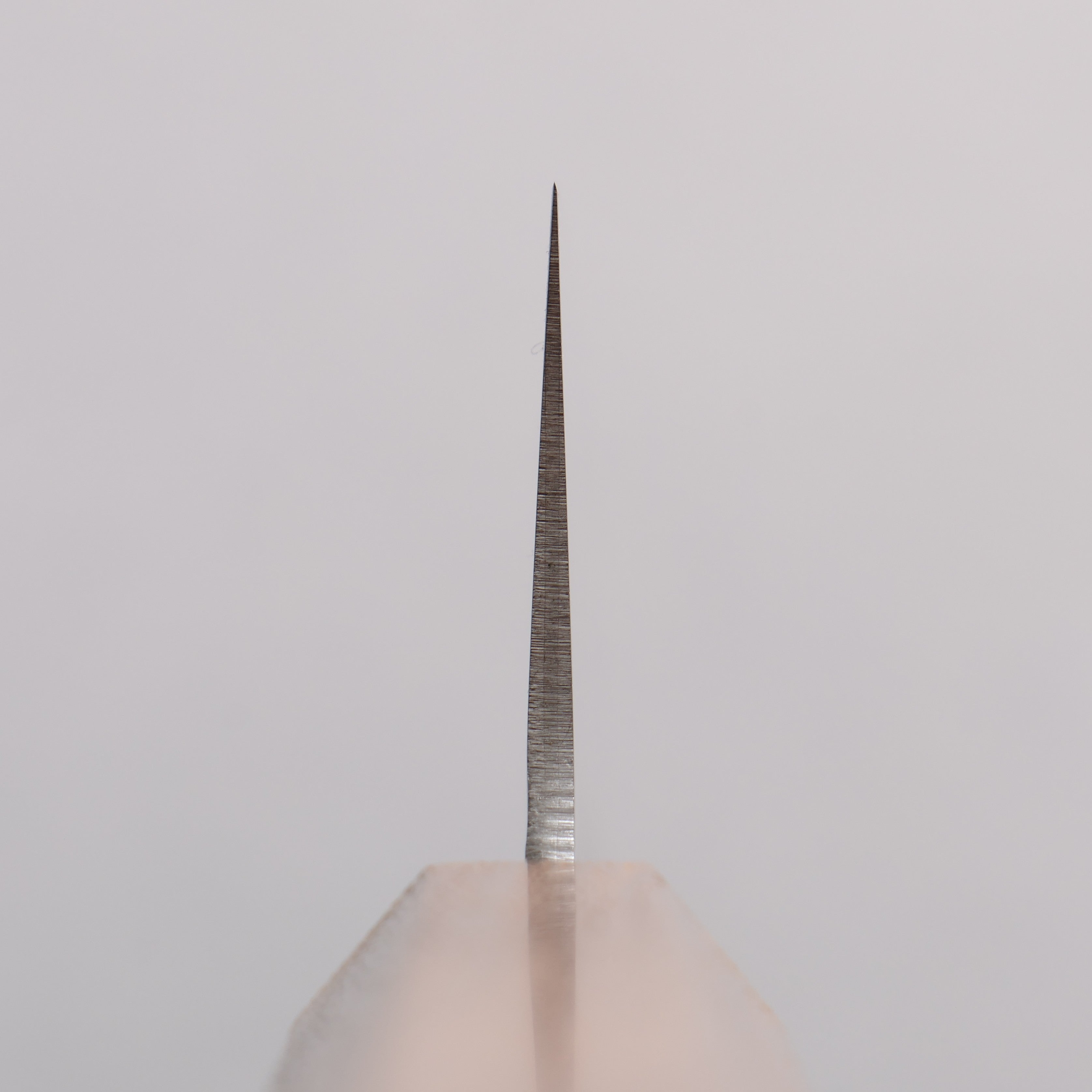 翁流 V金10号 鎚目 切付牛刀包丁 180mm ウォルナット柄 - 清助刃物