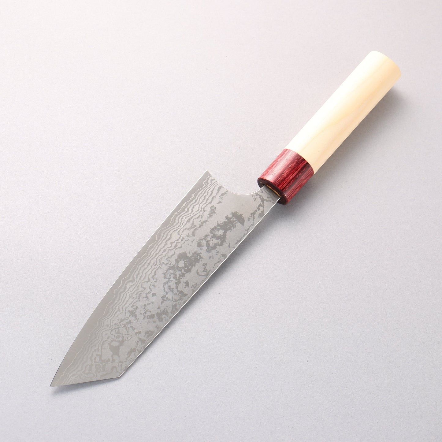 昌景 霧 V金10号 ダマスカス 文化包丁 170mm 朴柄 - 清助刃物