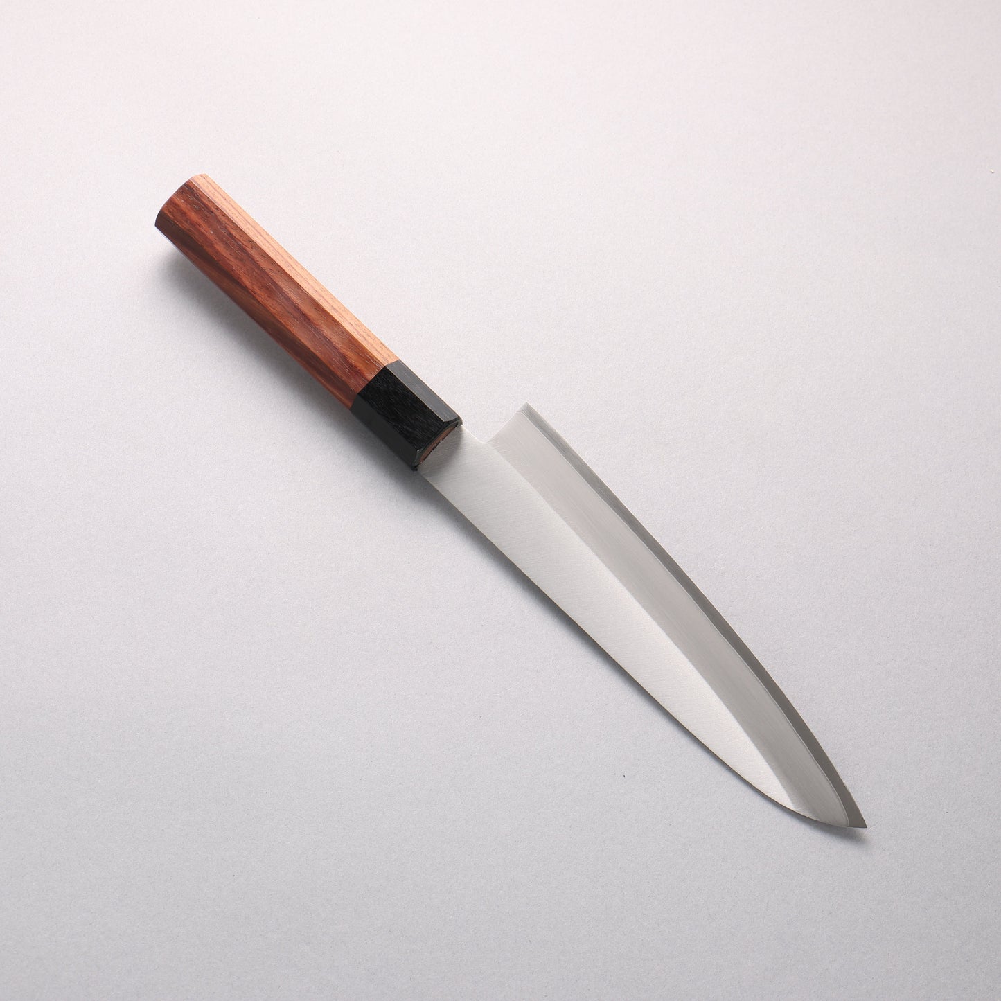清助 青スーパー鋼 霞研 牛刀包丁 180mm 紫檀柄 - 清助刃物