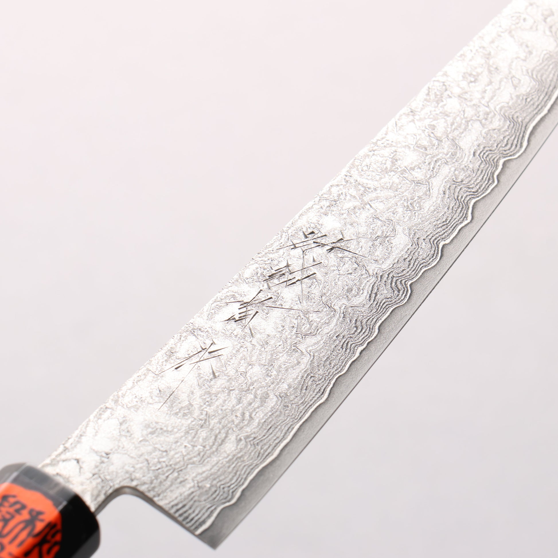 田中 誠貴 ナギサ V金10号 ダマスカス ペティーナイフ 150mm ウォルナット柄