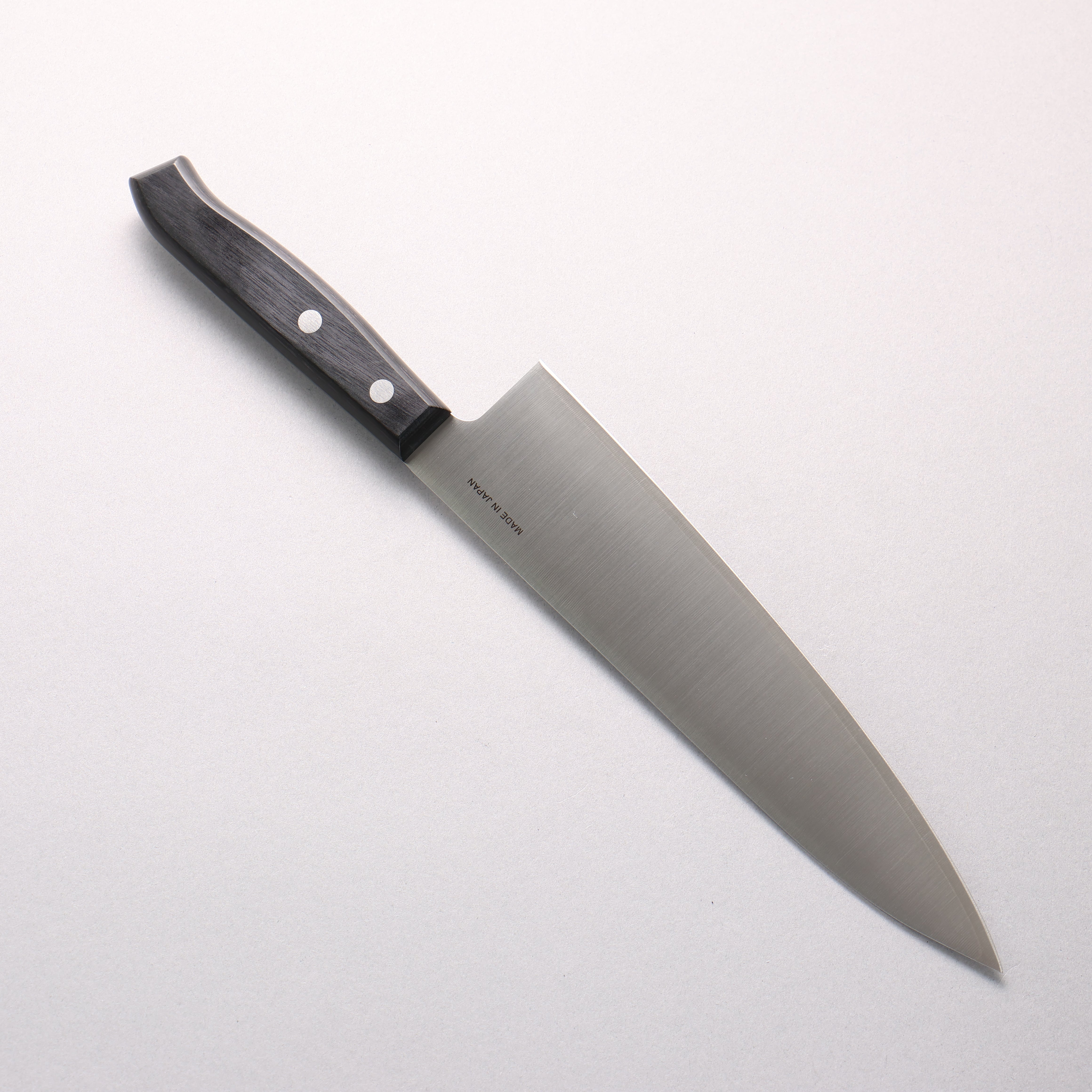 堺 孝行 すみれ V金10号 牛刀包丁 210mm 黒合板柄 - 清助刃物