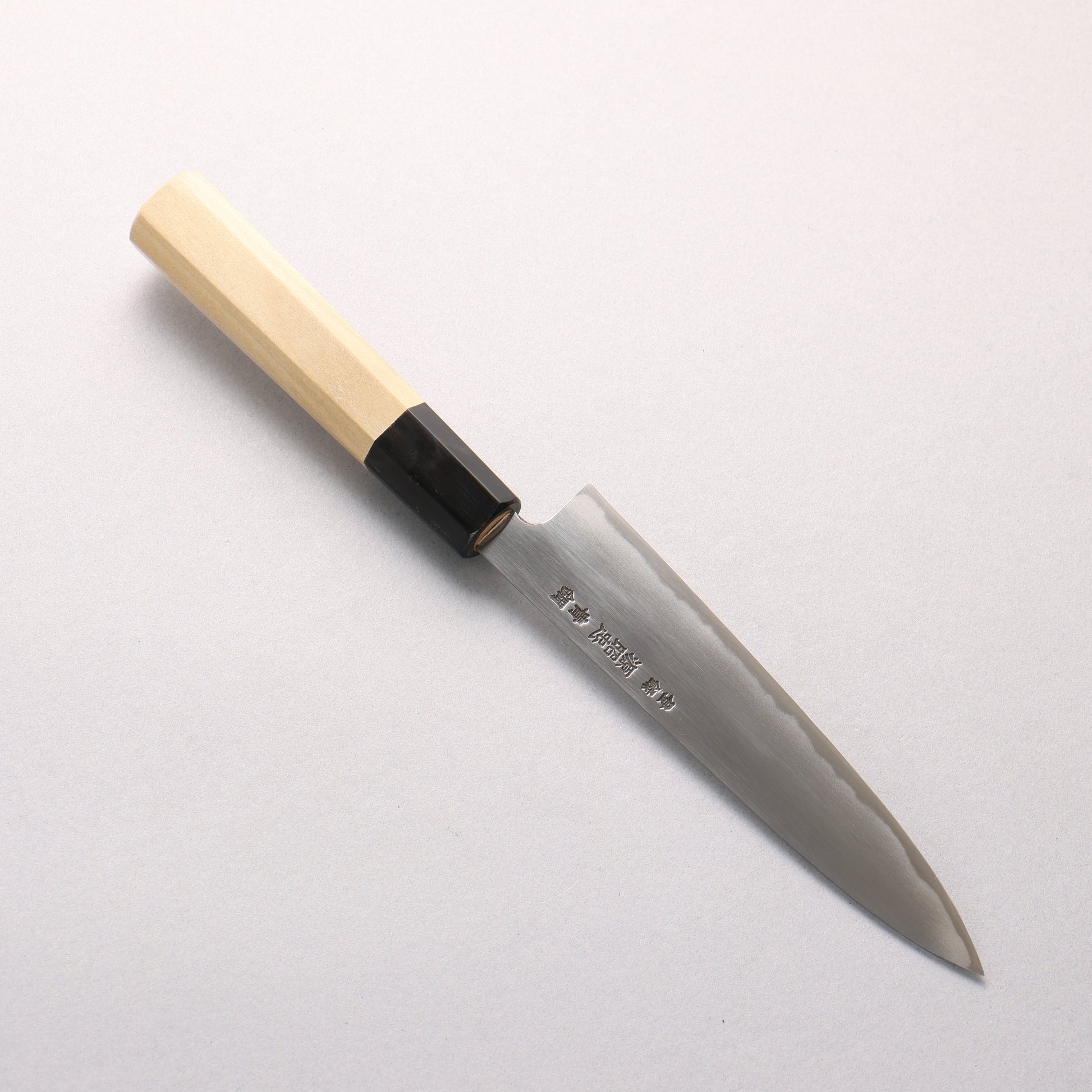 源 昭忠 青ニ鋼 ペティーナイフ 150mm 朴柄