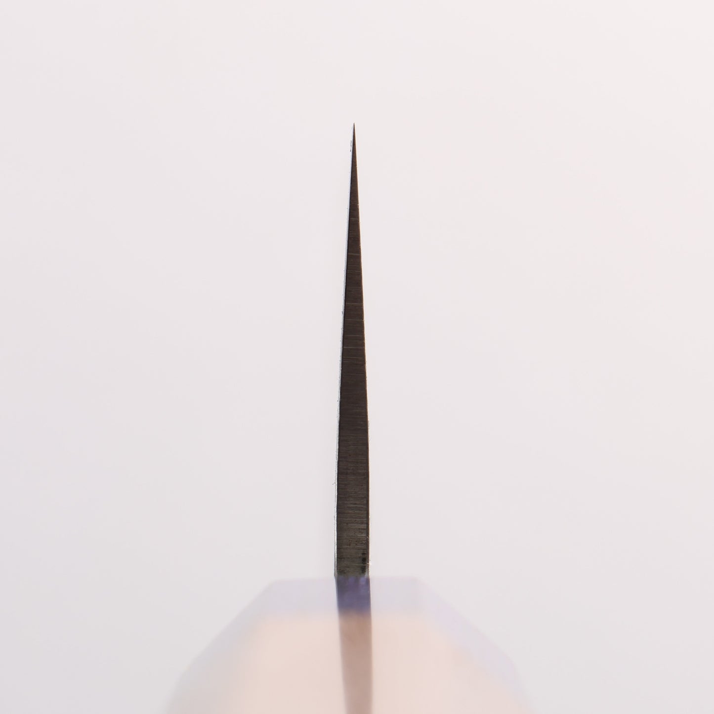 清助 銀三鋼 鎚目 ダマスカス マット 切付牛刀包丁 210mm ウォルナット (両側青口輪)柄