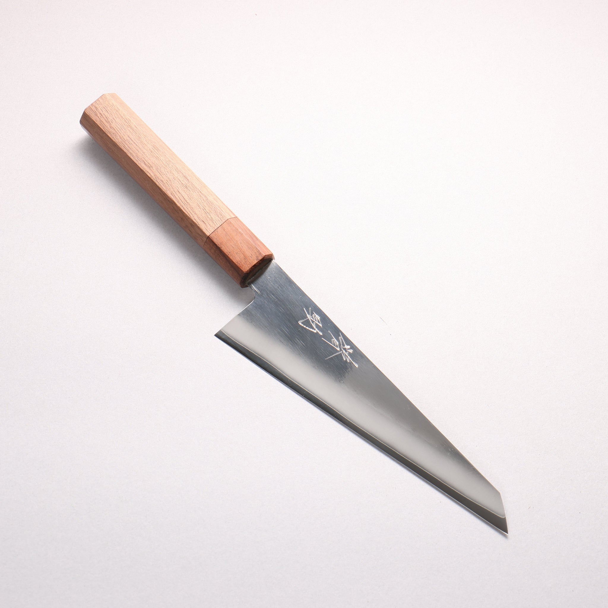 清助 銀三鋼 骨スキ包丁 180mm ウォルナット柄 - 清助刃物
