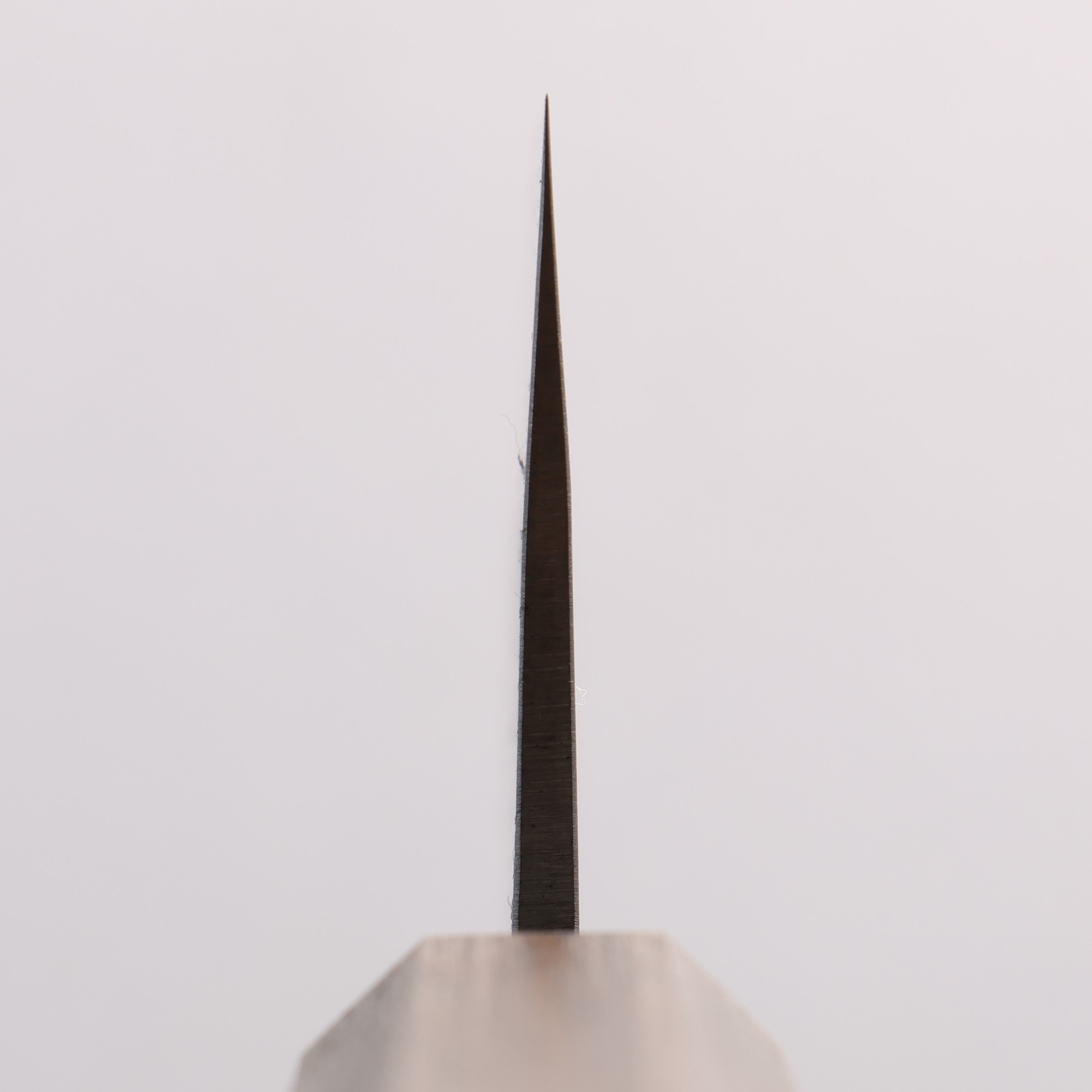 翁流 SLD鋼 梨地 小文化包丁 125mm 樫 （煙黒）柄 - 清助刃物