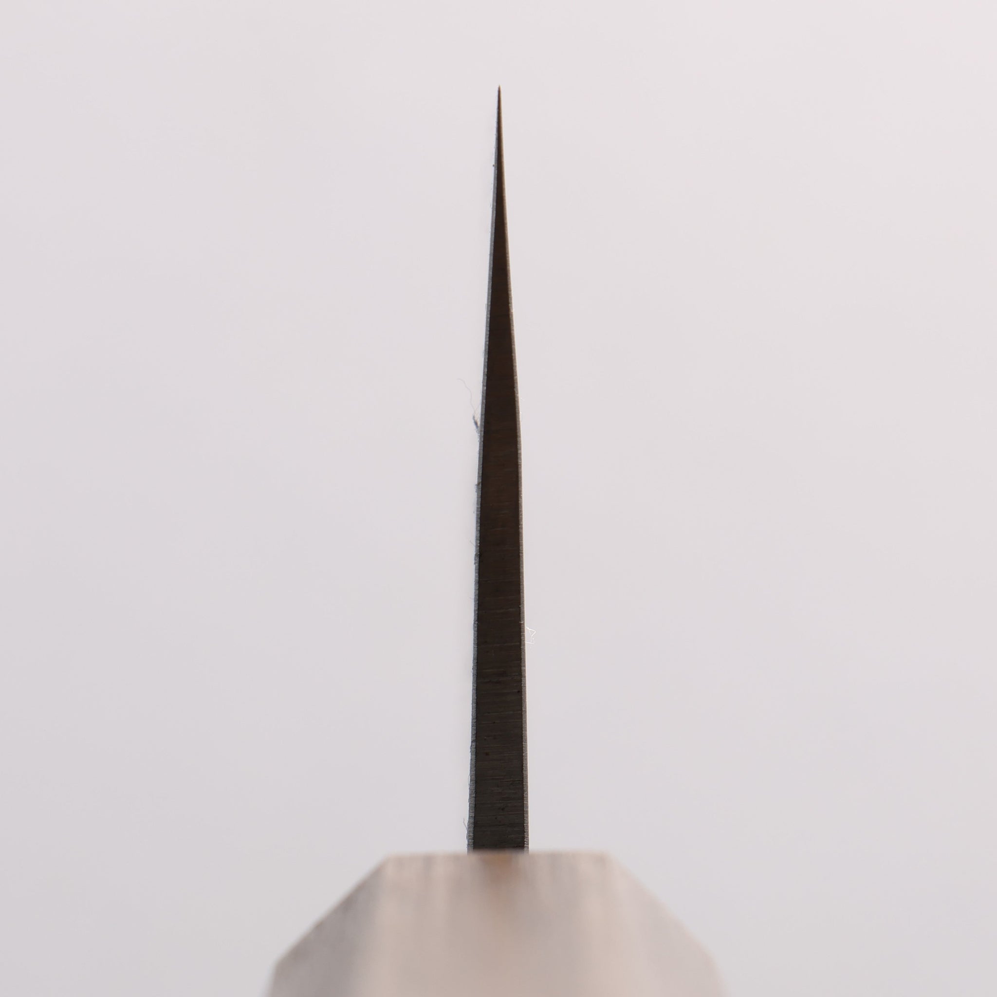 翁流 SLD鋼 梨地 小文化包丁 125mm 樫 （煙黒）柄 - 清助刃物