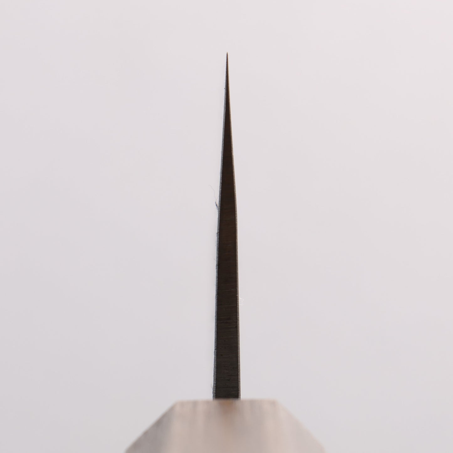 翁流 SLD鋼 梨地 文化包丁 170mm 樫　（煙黒）柄
