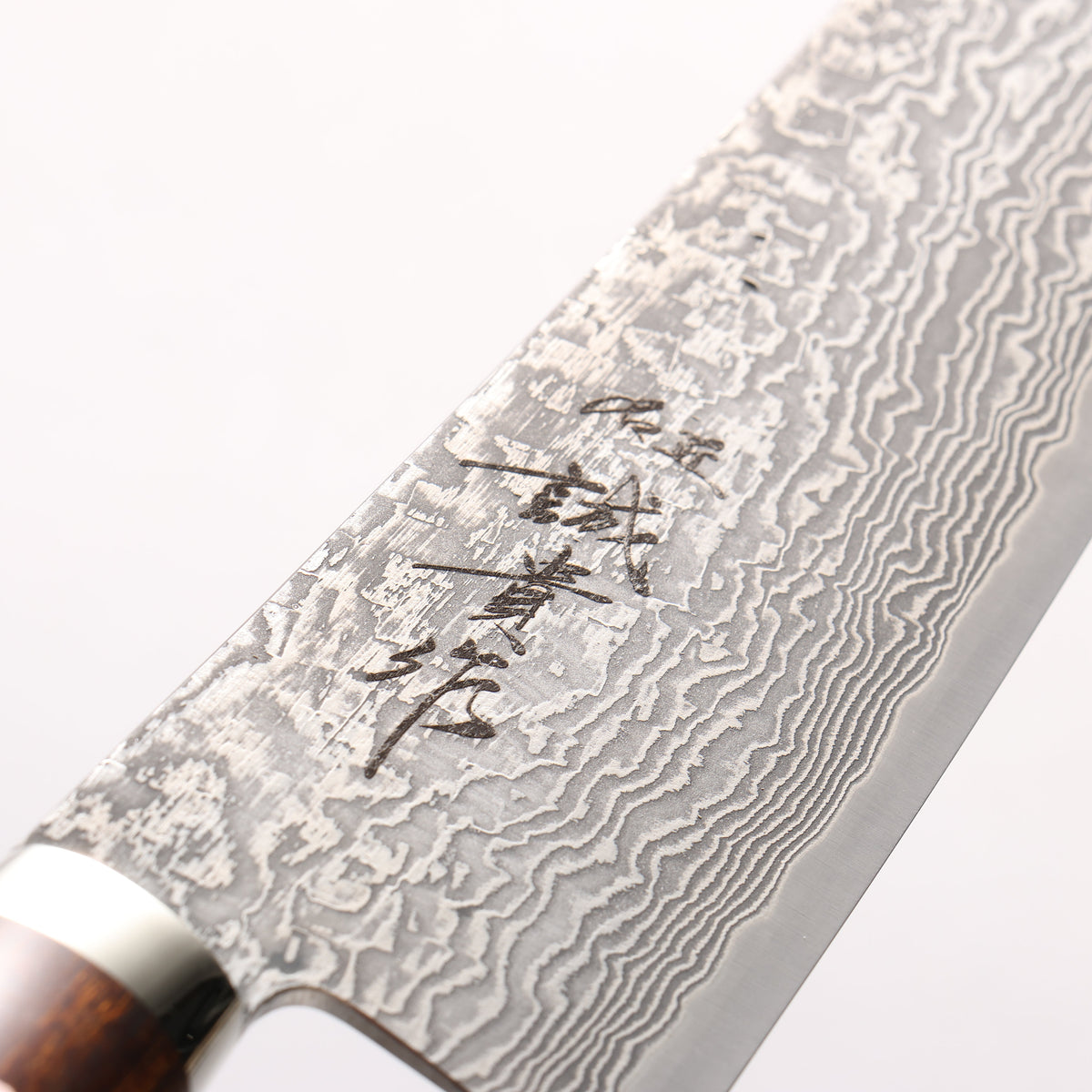 田中 誠貴 SG2 ダマスカス 牛刀包丁 210mm アイアンウッド柄 - 清助刃物