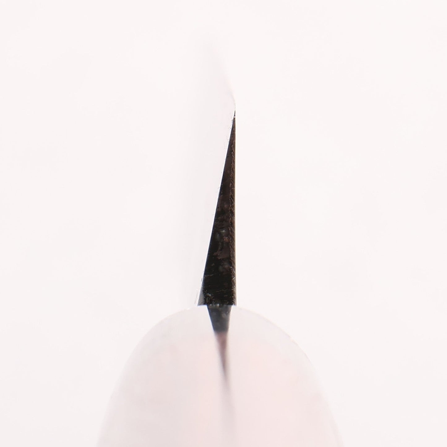 清助 白鋼 霞研 柳刃包丁 240mm 紫檀 (口輪：黒合板) しのぎ柄