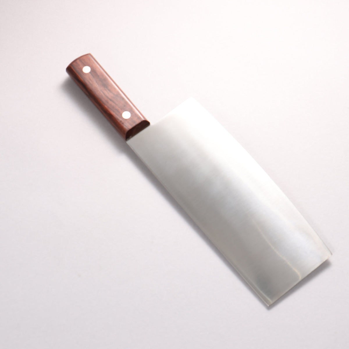 清助 モリブデン鋼（MOL） 中華包丁 220mm 茶合板柄