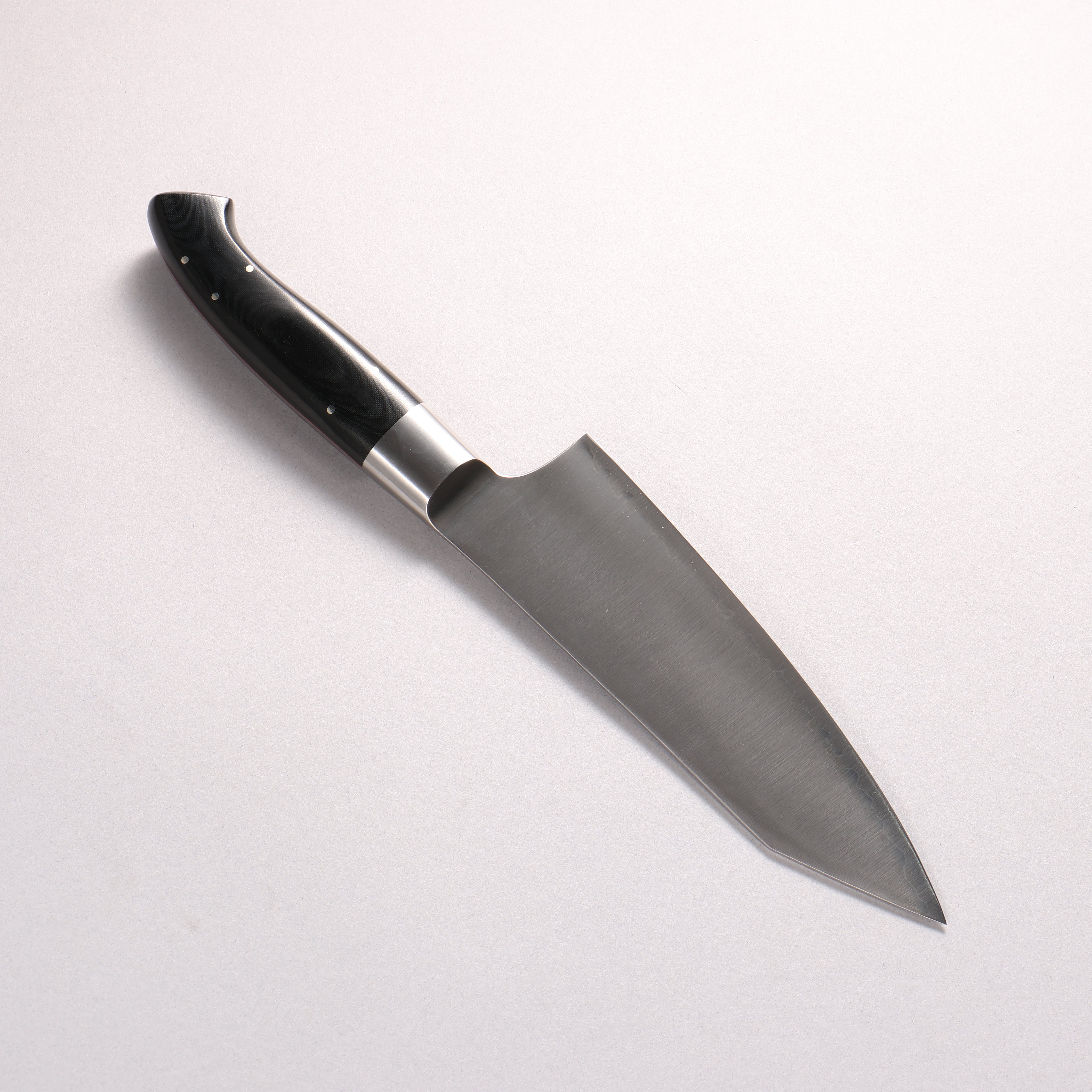 佳人 ZDP189 3層 切付三徳包丁 165mm リネンマイカルタ柄 - 清助刃物