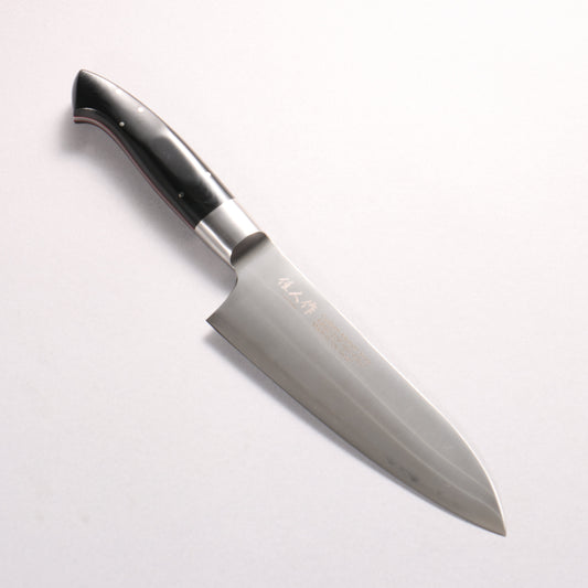 佳人 ZDP189 3層 三徳包丁 165mm リネンマイカルタ柄 - 清助刃物