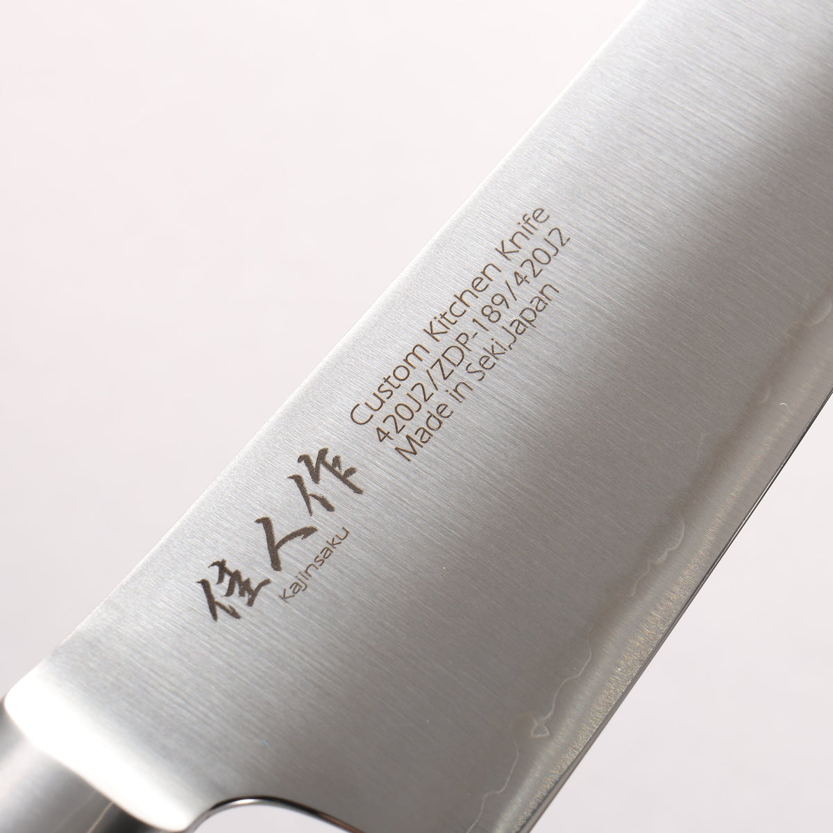 佳人 ZDP189 3層 三徳包丁 165mm リネンマイカルタ柄