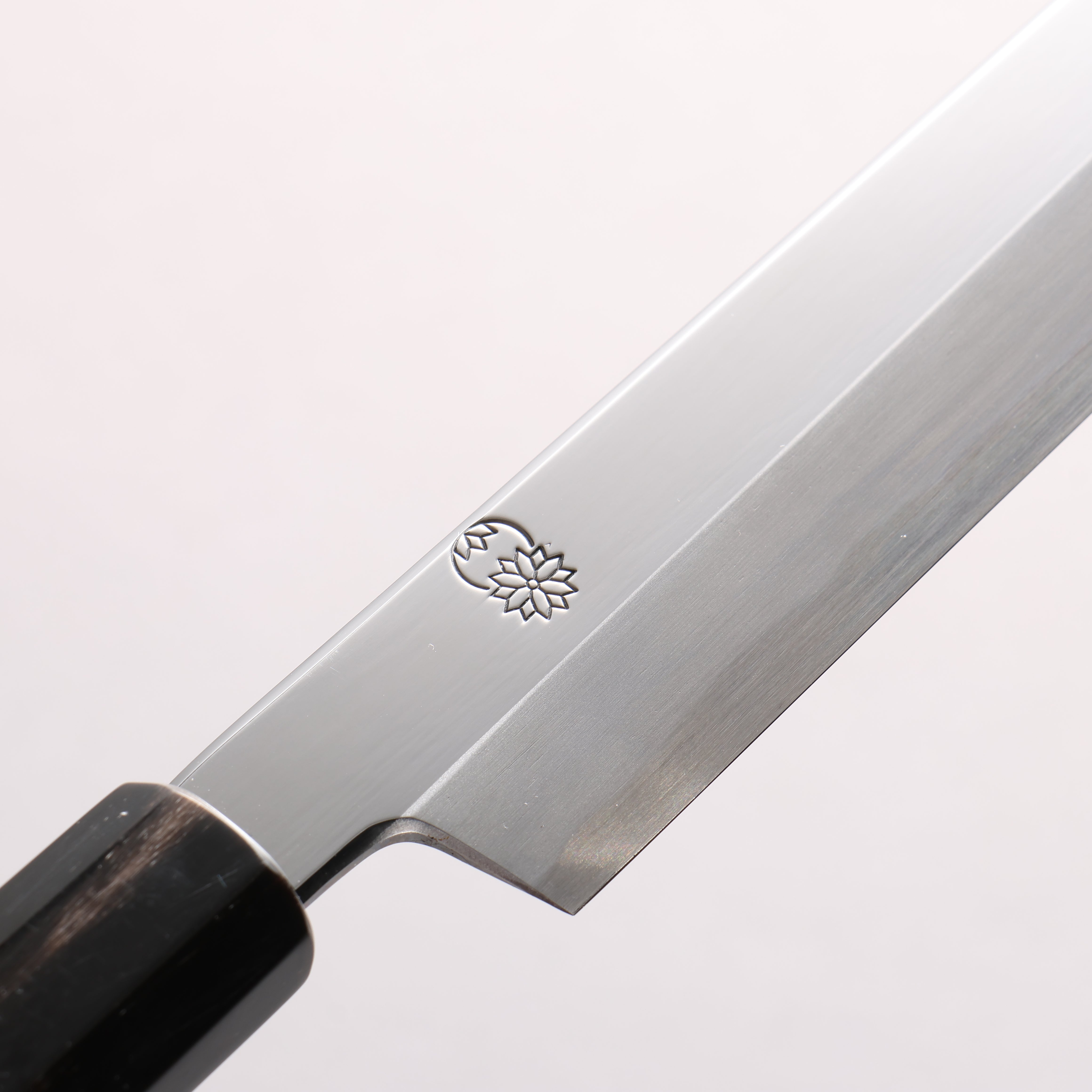 重陽 青一鋼 鏡面仕上げ 先丸蛸引包丁 300mm 朴柄 - 清助刃物