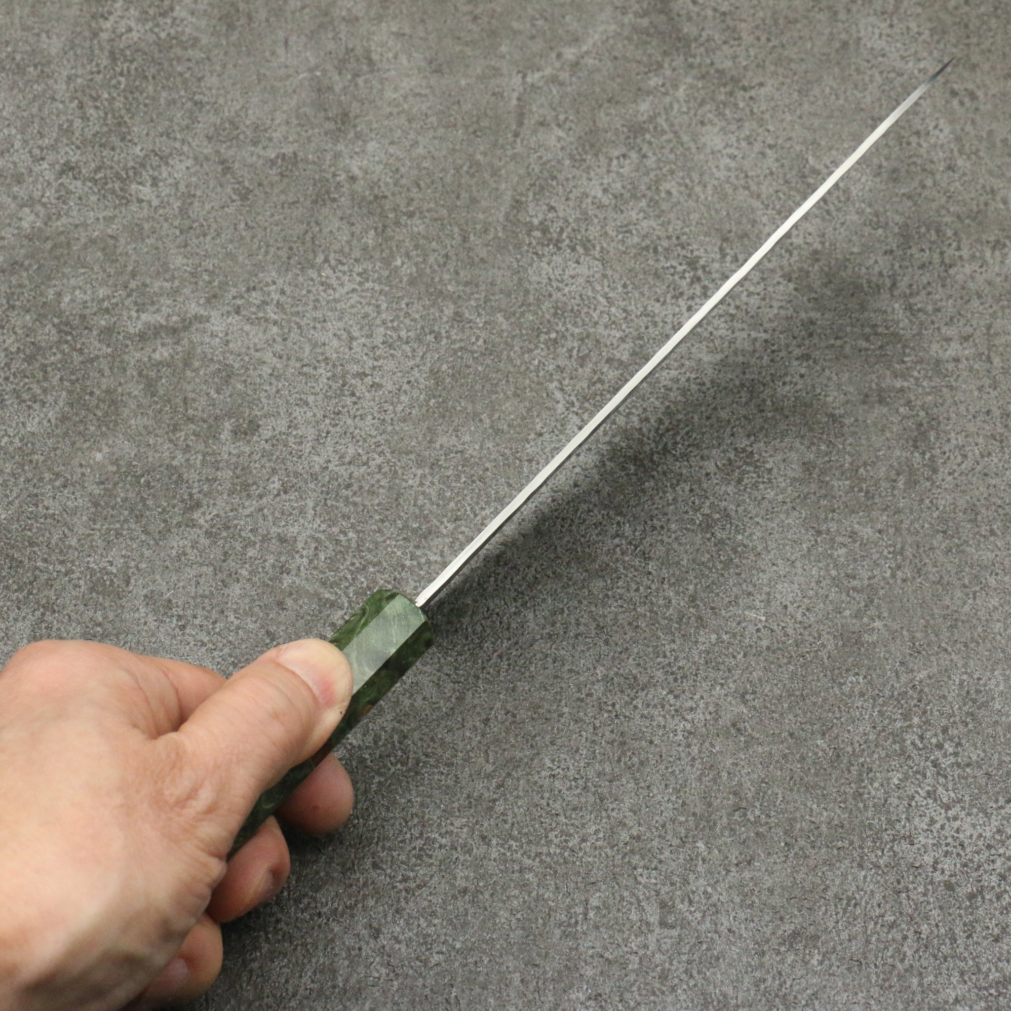 堺 孝行 V金10号 33層ダマスカス 牛刀包丁 和包丁 240mm スタビライズドウッド柄 - 清助刃物