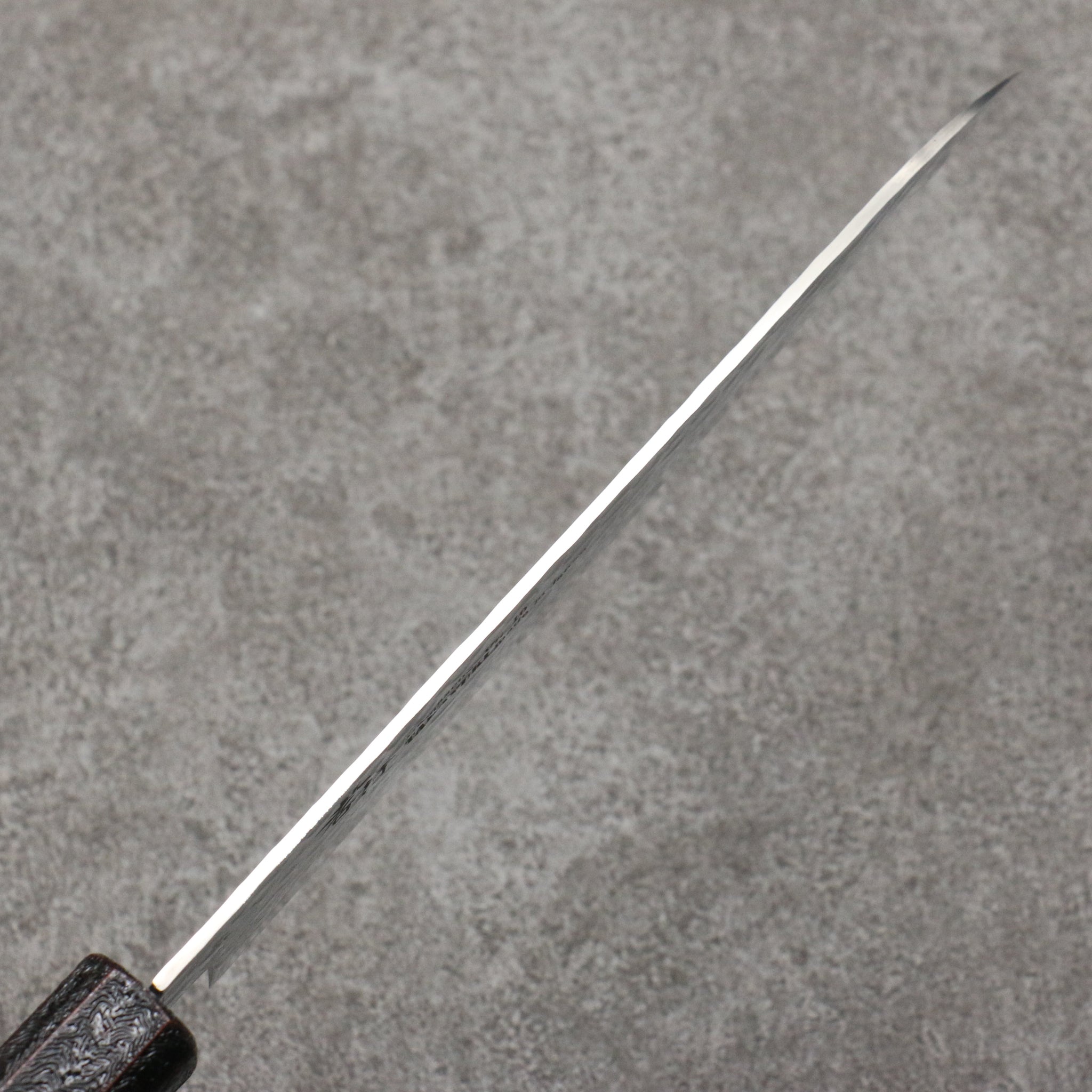 堺 孝行 琳凰 VG10 33層 ダマスカス 三徳包丁 和包丁 170mm 漆塗パープル柄 - 清助刃物