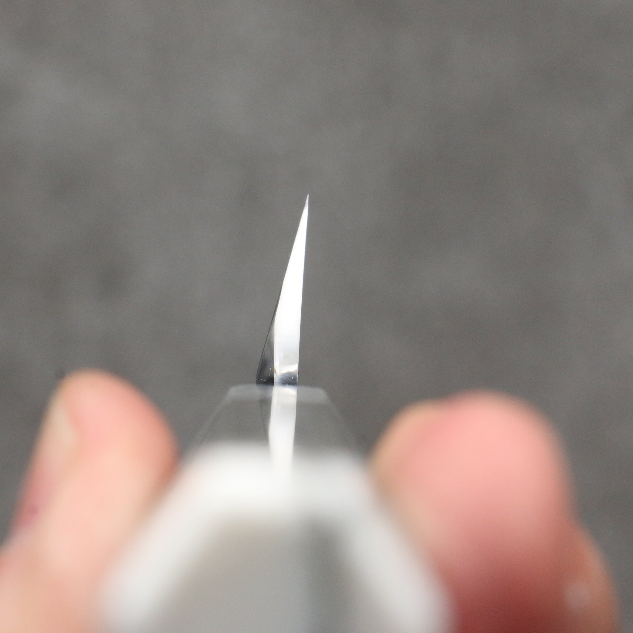 堺 孝行 飛燕 白ニ鋼 本焼 切付柳刃包丁 300mm スタビライズドウッド (両輪:白)柄 鞘付き - 清助刃物