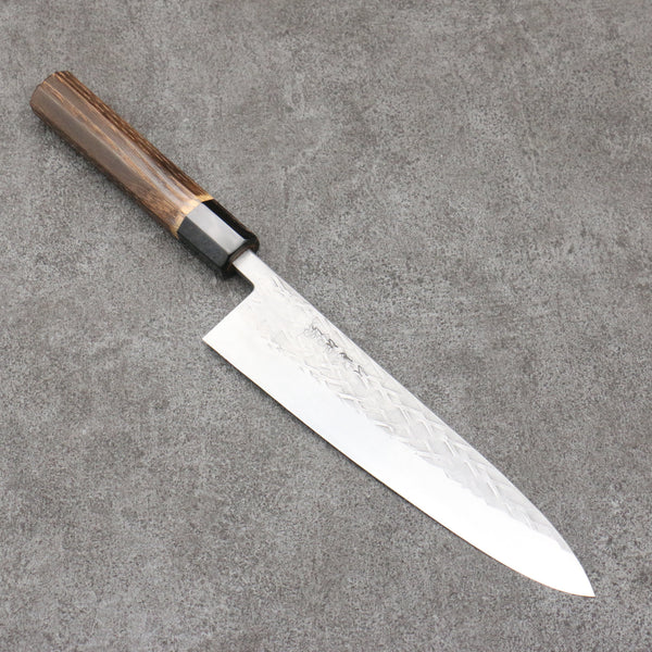 タダフサ SLD鋼 鎚目 牛刀包丁 210mm 焼ウォルナット柄 – 清助刃物 Japan
