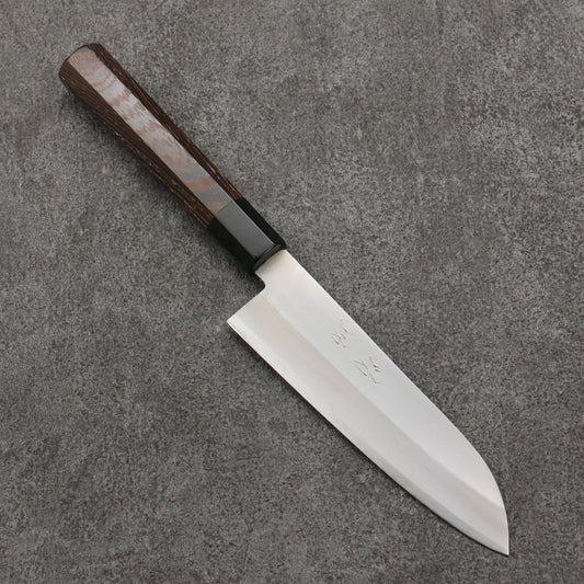 Seisuke Blue Super Small Santoku  140mm Wenge Handle 