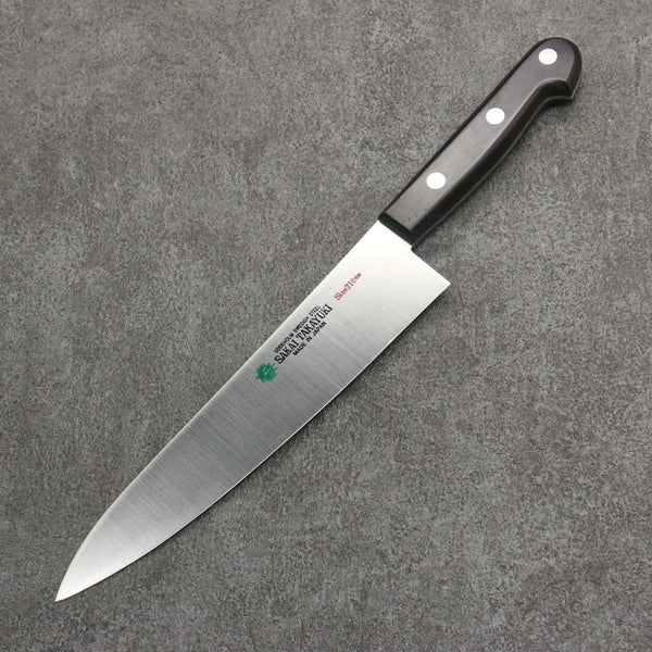 堺 孝行 グランドシェフ スウェーデン鋼 牛刀包丁 210mm 黒合板柄