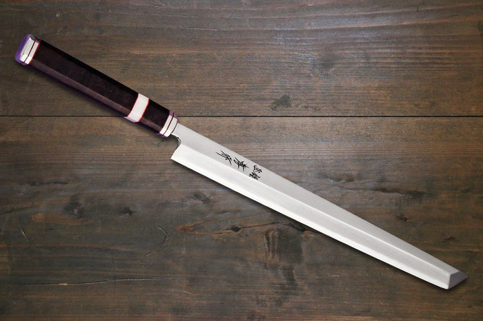 堺 孝行 銀三鋼 蛸引包丁  270mm デザートアイアンウッド（杉原モデル）柄