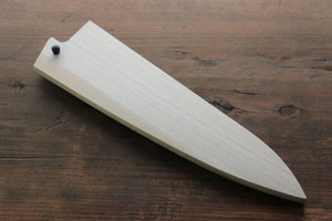 朴鞘 牛刀包丁用  黒合板ピン付き 240mm - 清助刃物