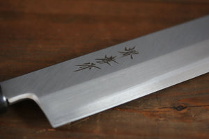 堺 孝行 INOX モリブデン鋼 薄刃包丁 和包丁 180mm 朴柄 - 清助刃物