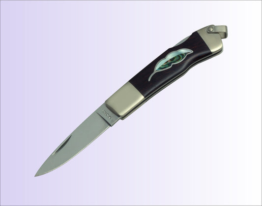 Moki Leaf Pocket Knife - 清助刃物