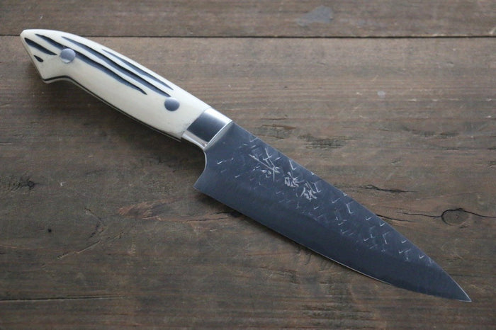 佐治 武士 SRS13 鎚目 ペティーナイフ  130mm 牛骨柄