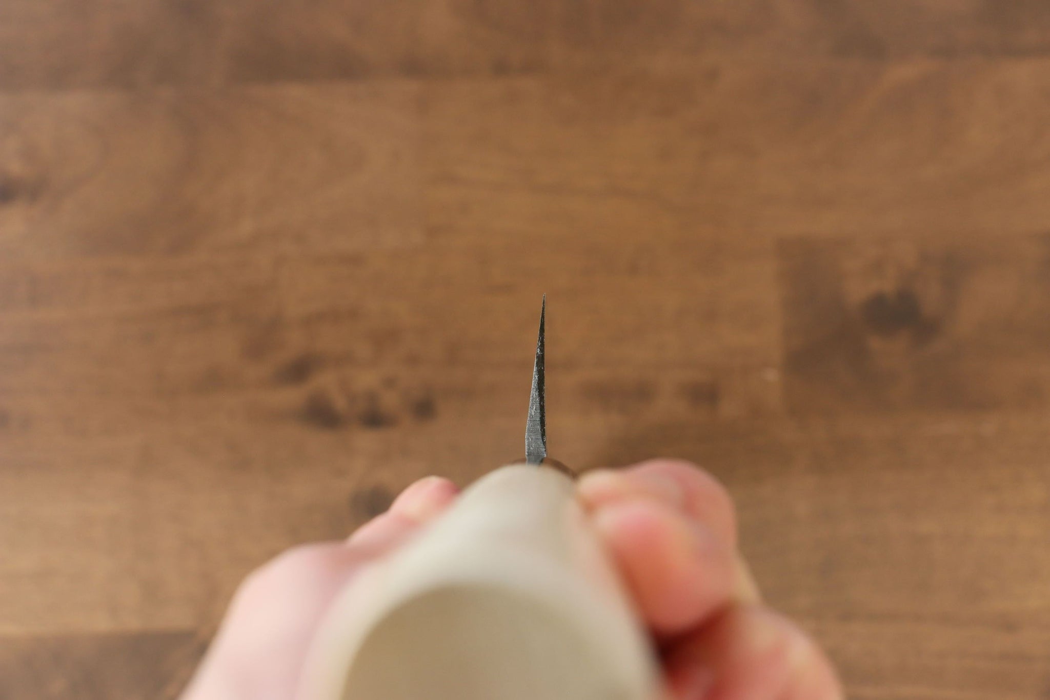 堺 孝行 霞研 白鋼 骨切包丁(鱧切り)  270mm - 清助刃物