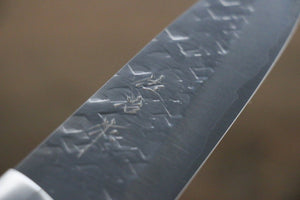 佐治 武士 SRS13 鎚目 ペティーナイフ  130mm 牛骨柄 - 清助刃物