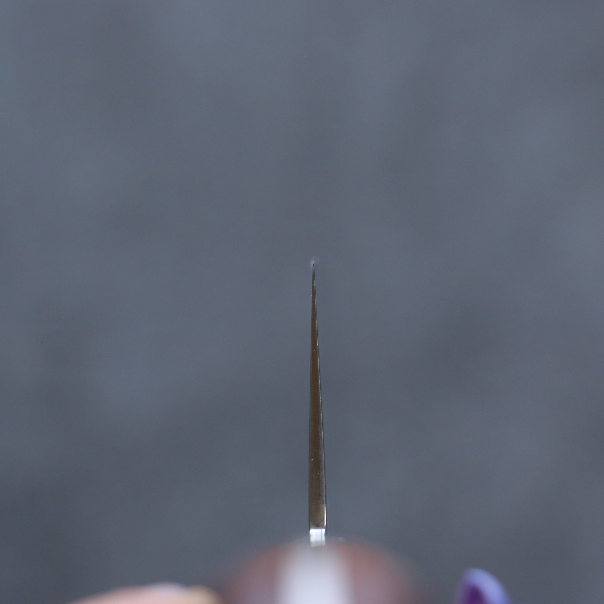 堺 孝行 V金5号 鎚目 菜切包丁  180mm 茶合板柄 - 清助刃物