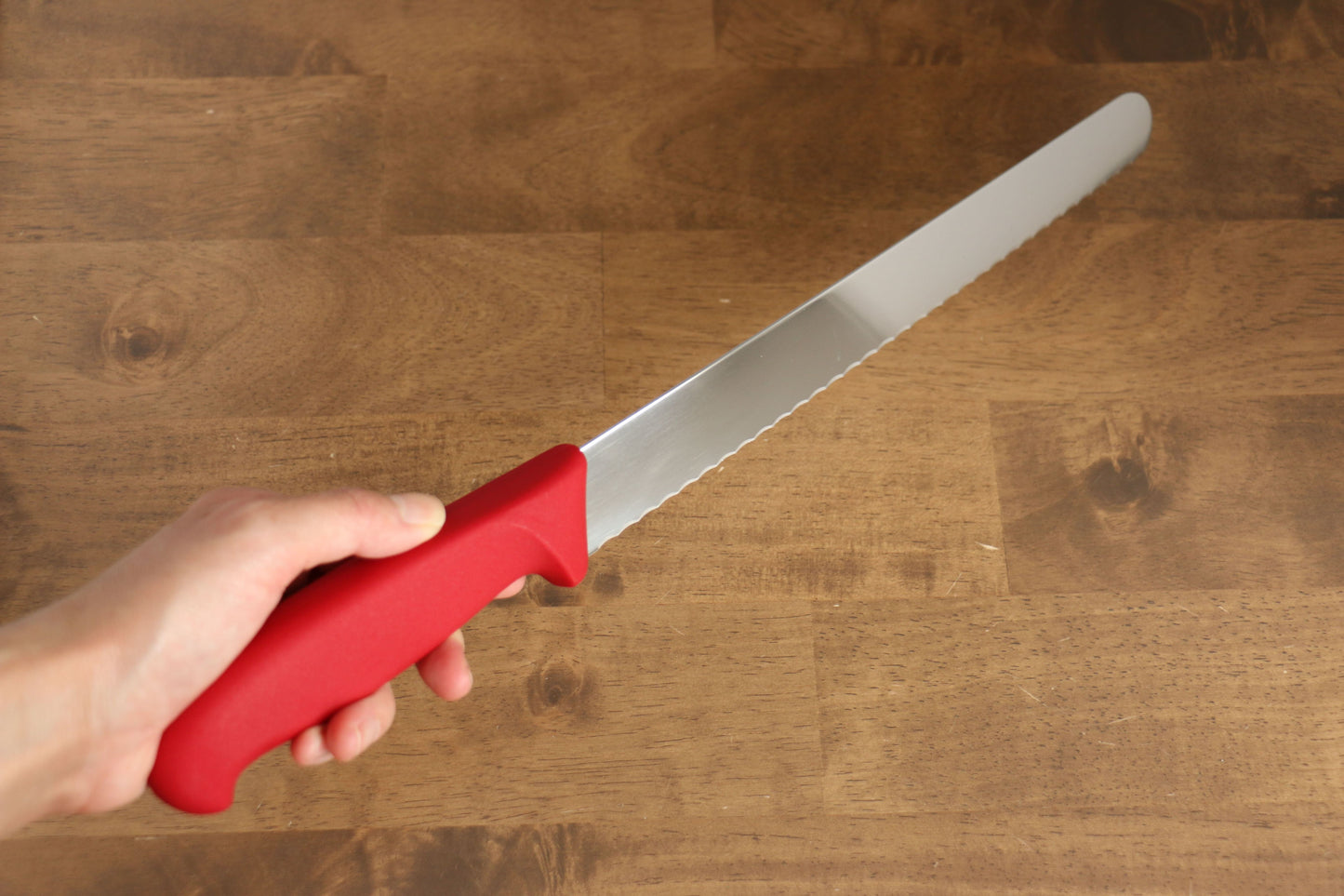 VICTORINOX ステンレス鋼 ウェーブナイフ  250mm プラスチック柄 - 清助刃物