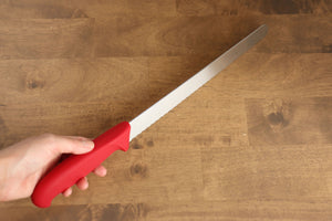 VICTORINOX ステンレス鋼 ウェーブナイフ 和包丁 250mm プラスチック柄 - 清助刃物