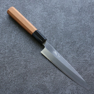 鐵泉 田中作 玉鋼 ペティーナイフ 和包丁 145mm イチイ柄 - 清助刃物